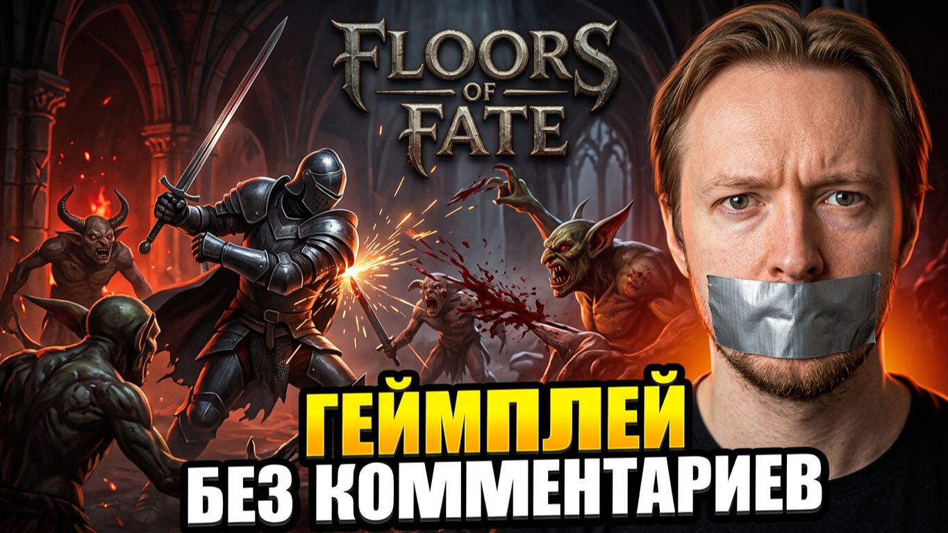 Floors Of Fate Геймплей. Action RPG и Dungeon Crawler в жанре тёмного фэнтези, вдохновленная Diablo