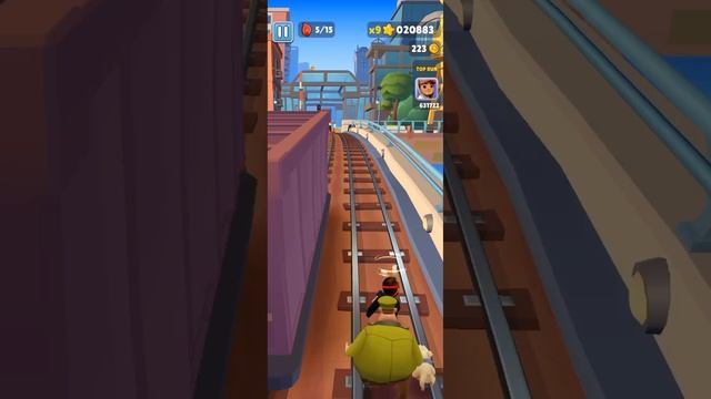 Смотрим на страдания нуба в Subway Surf