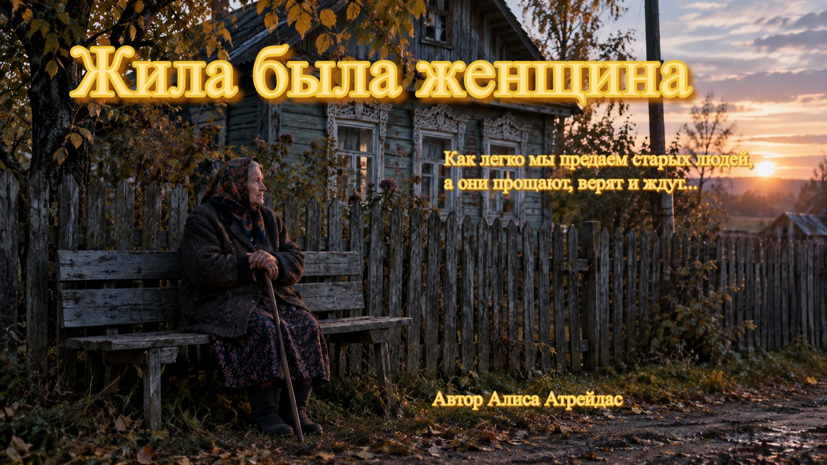 Жила была женщина