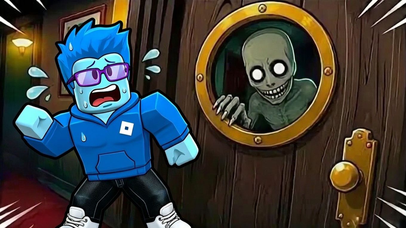 Я держал дверь запертой в Roblox!