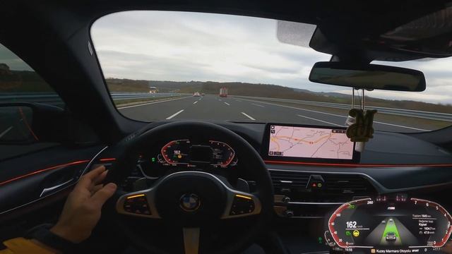 Тест драйв BMW 5 20i 50-летие М издание