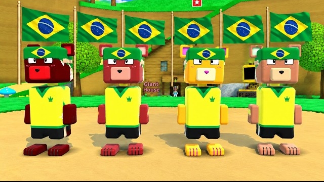 🐻🇧🇷 4 БРАЗИЛЬСКИХ МЕДВЕДЯ ПРОТИВ ВСЕХ БОССОВ Приключение СУПЕР МЕДВЕДЯ/Super Bear Adventure