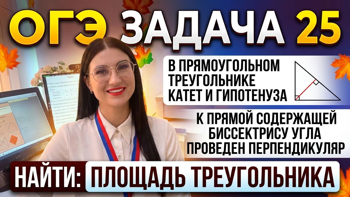 задача 25 ОГЭ по математике