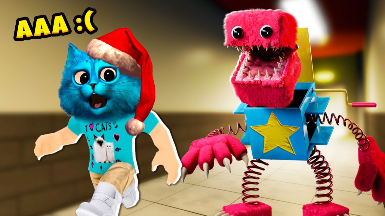 😳 Сумасшедший БОКСИ БУ из ПОППИ ПЛЕЙТАЙМ в РОБЛОКС [NEW] Project: Playtime In ROBLOX КОТЁНОК ЛАЙК