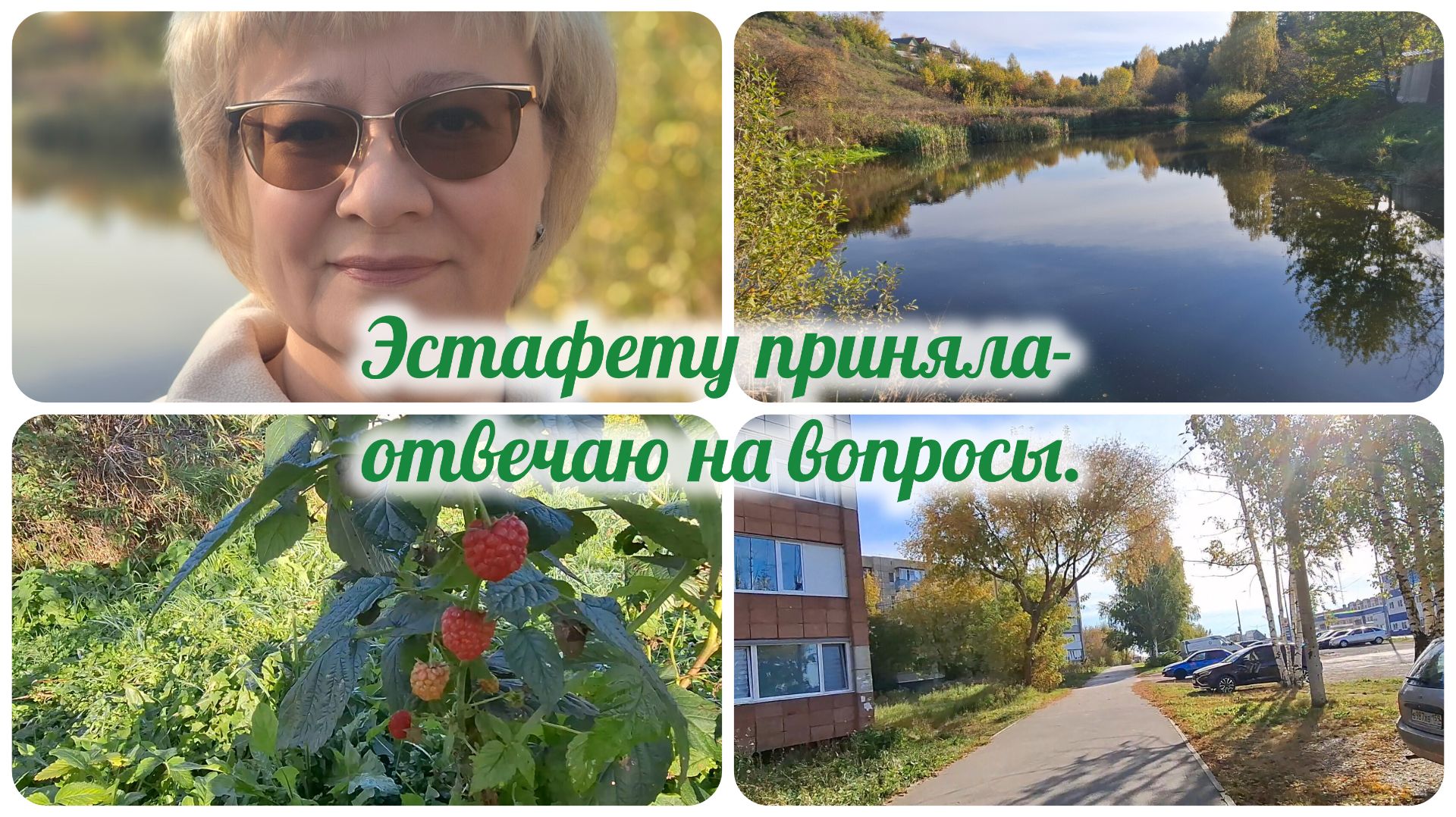 Эстафету приняла-отвечаю на вопросы. Последний поход на дачку.