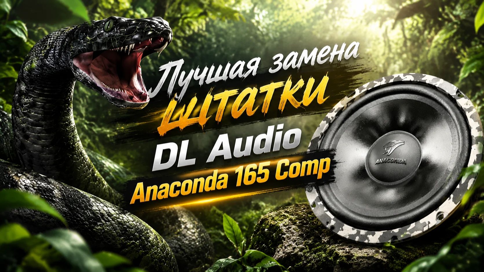 Обзор и прослушка DL Audio Anaconda 165 Comp.
