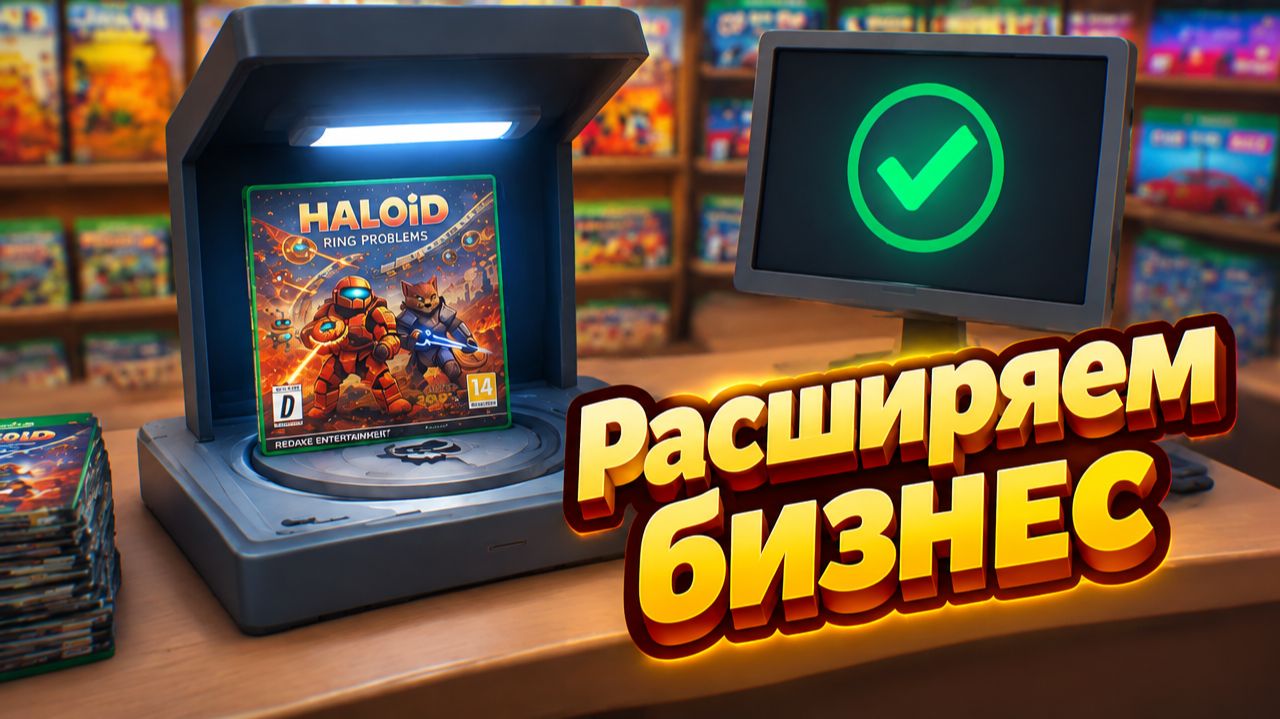 Стало больше игр! Развиваем бизнес в Gamer Store Simulator