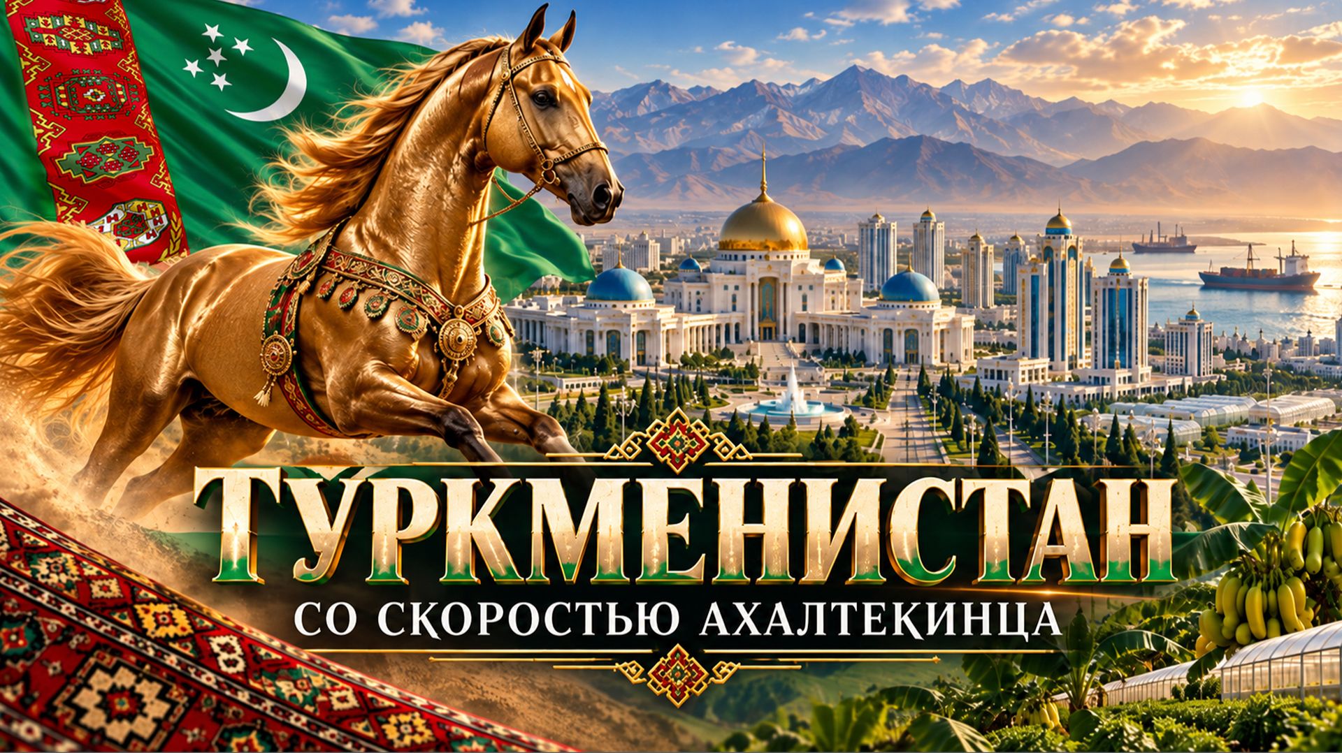 Туркменистан: наследие Великого шелкового пути в новом времени. Документальный фильм