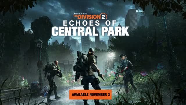 Новое дополнение для The Division 2 под названием «Эхо Центрального парка».