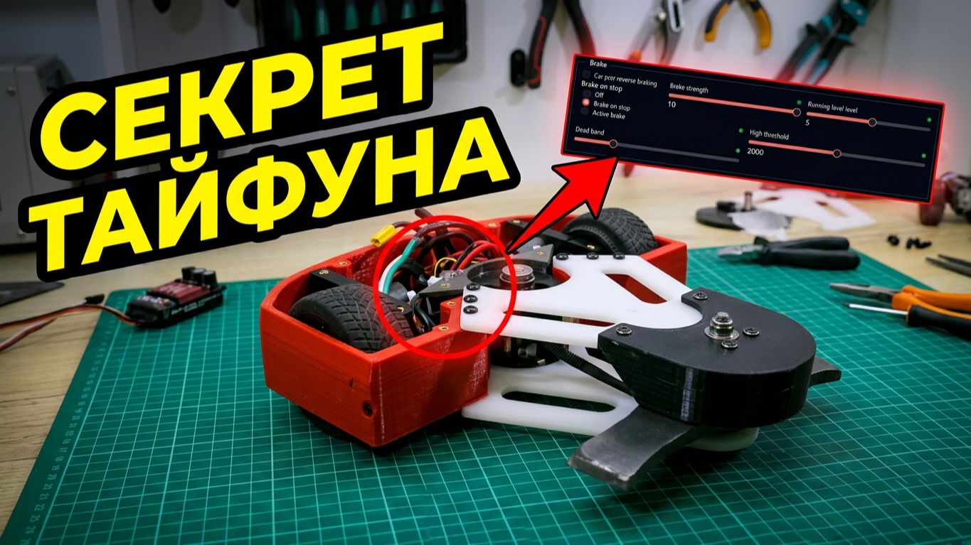 Прошивка AM32 - Настройка регуляторов оборотов (ESC) | Битвы роботов