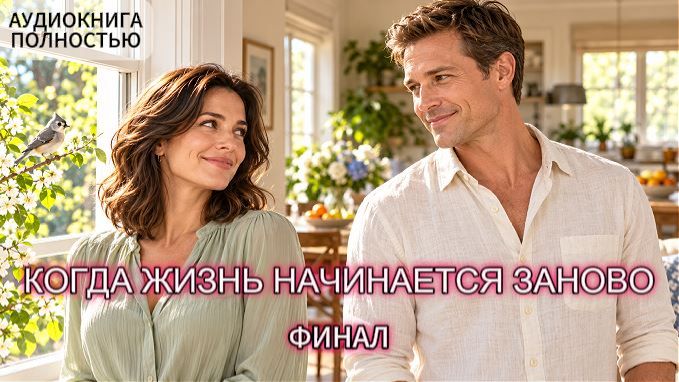КОГДА ЖИЗНЬ НАЧИНАЕТСЯ ЗАНОВО | ФИНАЛ | ЛЮБОВНЫЙ РОМАН | АУДИОКНИГА ПОЛНОСТЬЮ