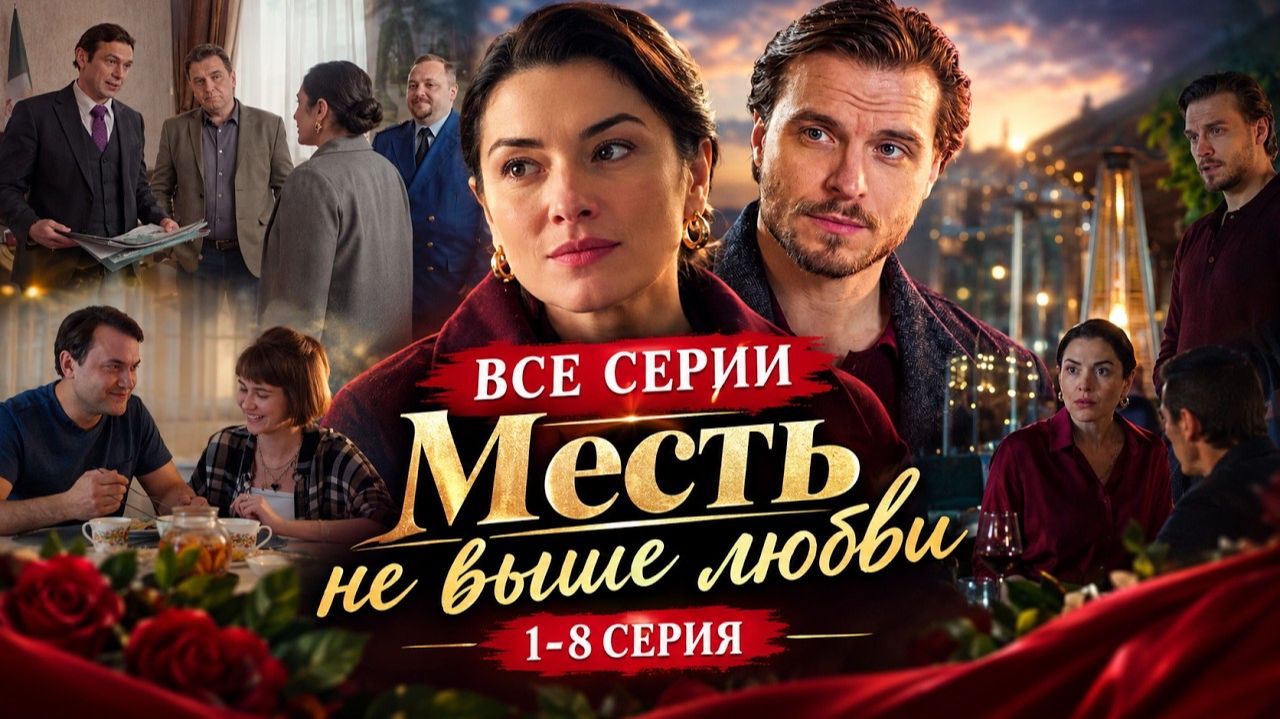 Месть не выше любви 1-8 серия  Премьера 2026 Домашний  мелодрама Краткий анонс все серии