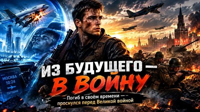 Аудиокнига полностью. Попаданцы. «Из будущего — в войну» Книга 1 из 2