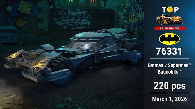 LEGO DC Comics Batman 2026 март УТЕЧКИ Подробный обзор и сравнение