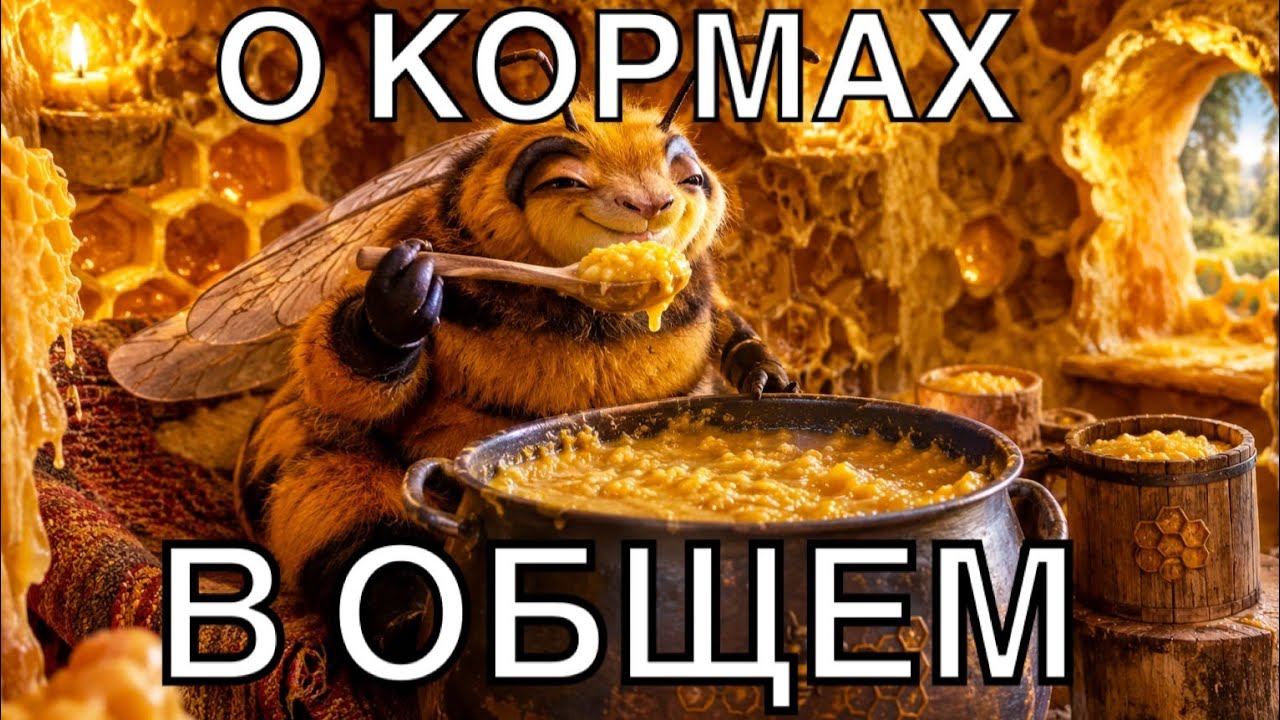 НА ЧЁМ ЛУЧШЕ ЗИМУЮТ ПЧЁЛЫ. МЁД ИЛИ САХАР.  КОРМА ДЛЯ ПЧЁЛ