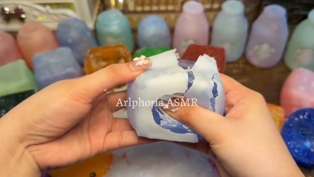 NeeDoh Wax Cracking ASMR ✨Хрустяшие сквиши в воске #waxcracking #asmr #needoh