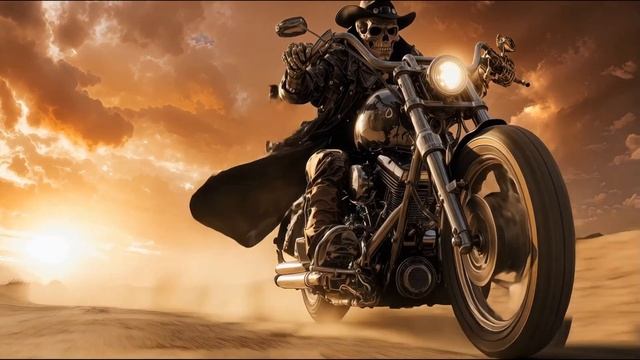 Skeleton Rider | Ride Or Burn – Dark Outlaw Rock Anthem