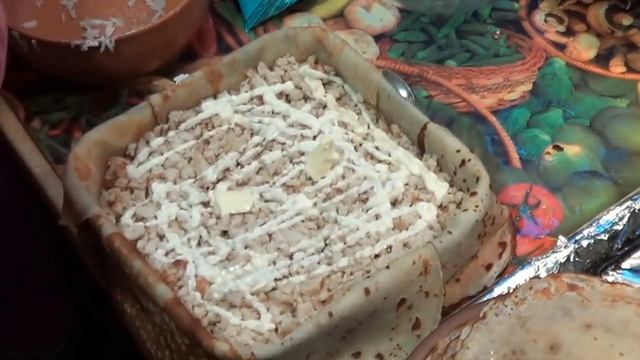 Торт из блинов с курицей, простой рецепт для начинающих поваров