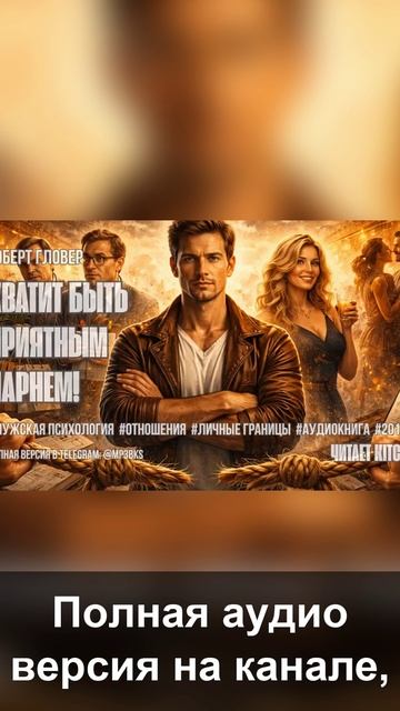 Аудиокнига. Роберт Гловер — «Хватит быть приятным парнем! / No More Mr. Nice Guy!»