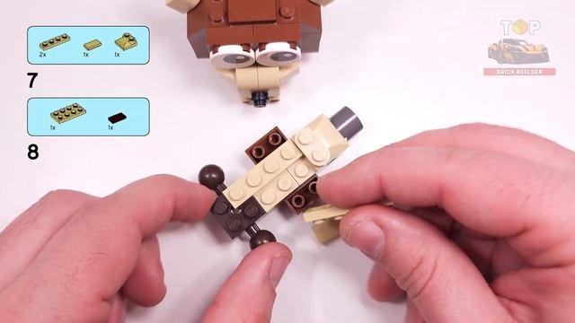 LEGO Creator Плюшевый медведь (31019) из набора Forest Animals