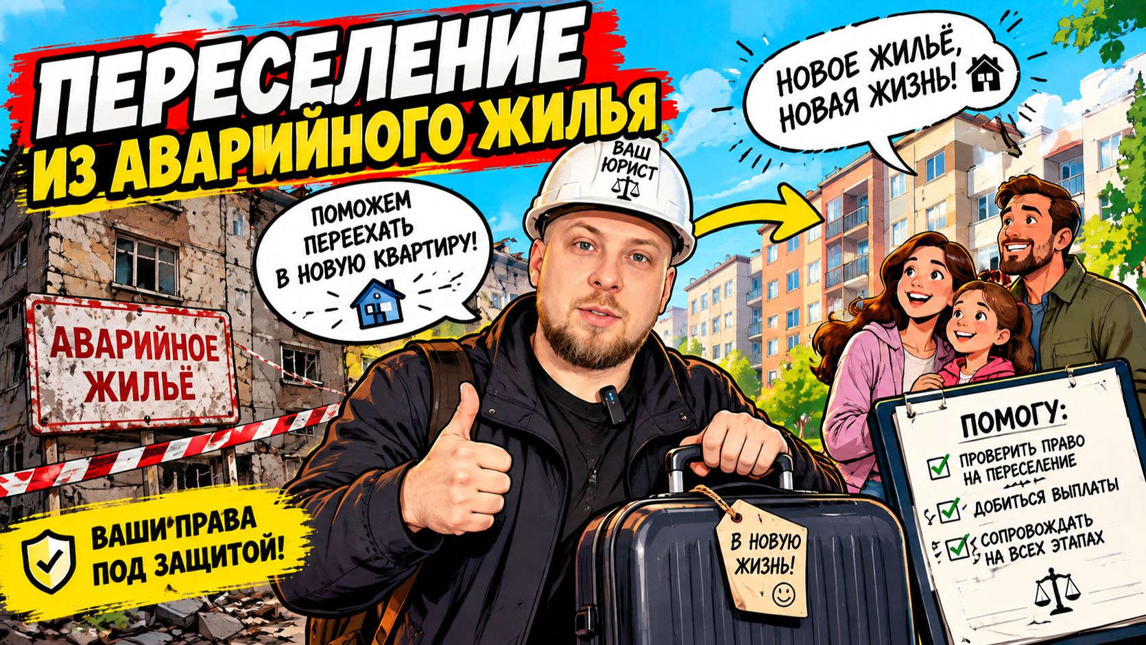 Все о переселении из аварийного жилья: разбор от юриста!