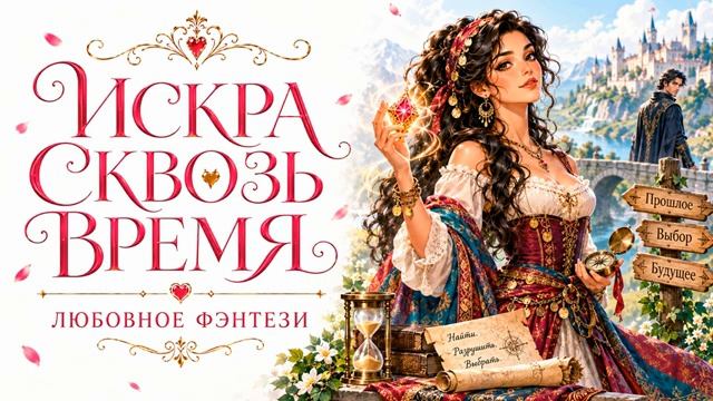 АУДИОКНИГА ПОЛНАЯ 🌻 ИСКРА СКВОЗЬ ВРЕМЯ 🌻 ЛЮБОВНОЕ ФЭНТЕЗИ ПРИКЛЮЧЕНИЕ ПОПАДАНЦЫ