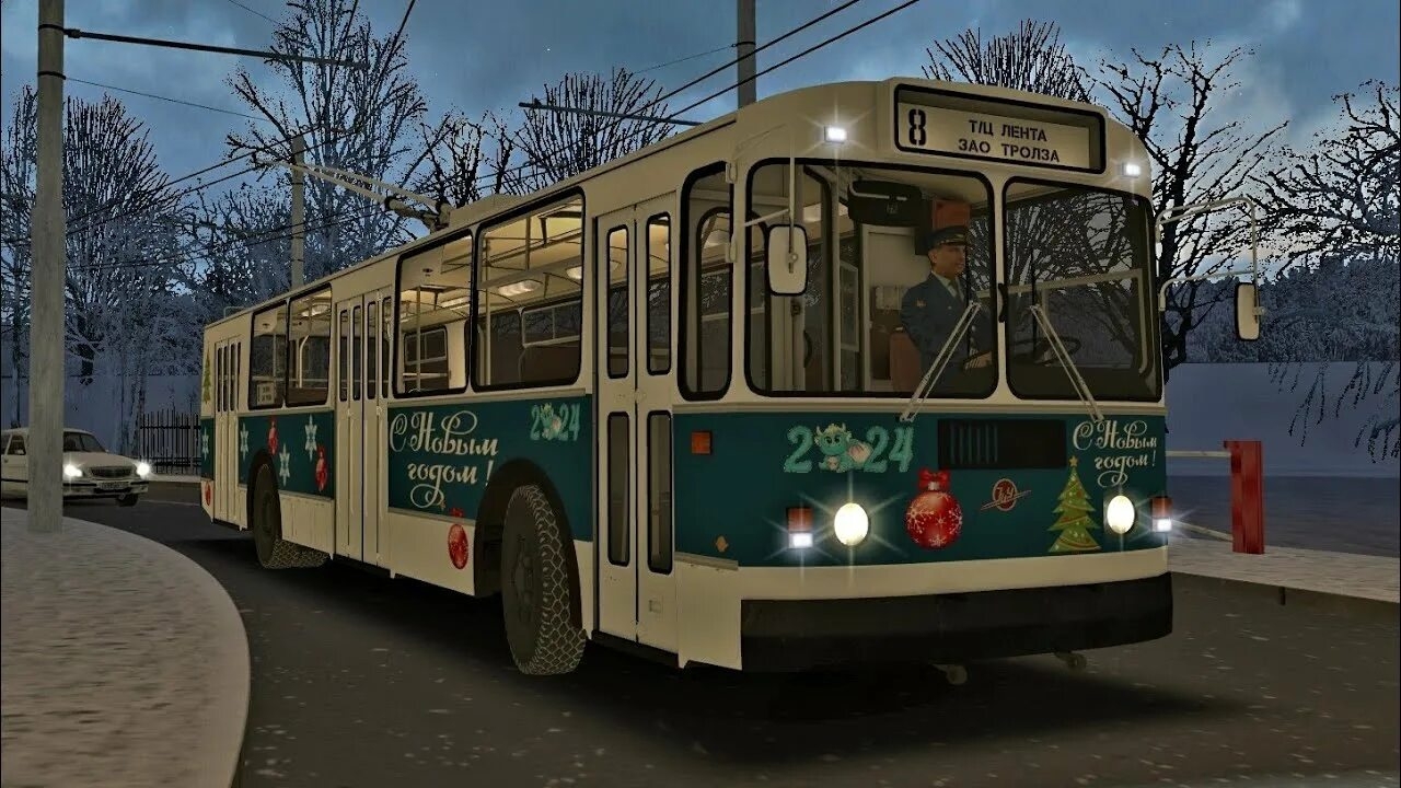 OMSI 2 _  ШТАНГИ ТРОЛЛЕЙБУСА ЗИУ 682Г ТЕПЕРЬ ПРИВЯЗАНЫ К КОНТАКТНОЙ СЕТИ