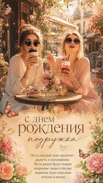 с днём рождения вас дорогие друзья счастья и мира здоровья успехов