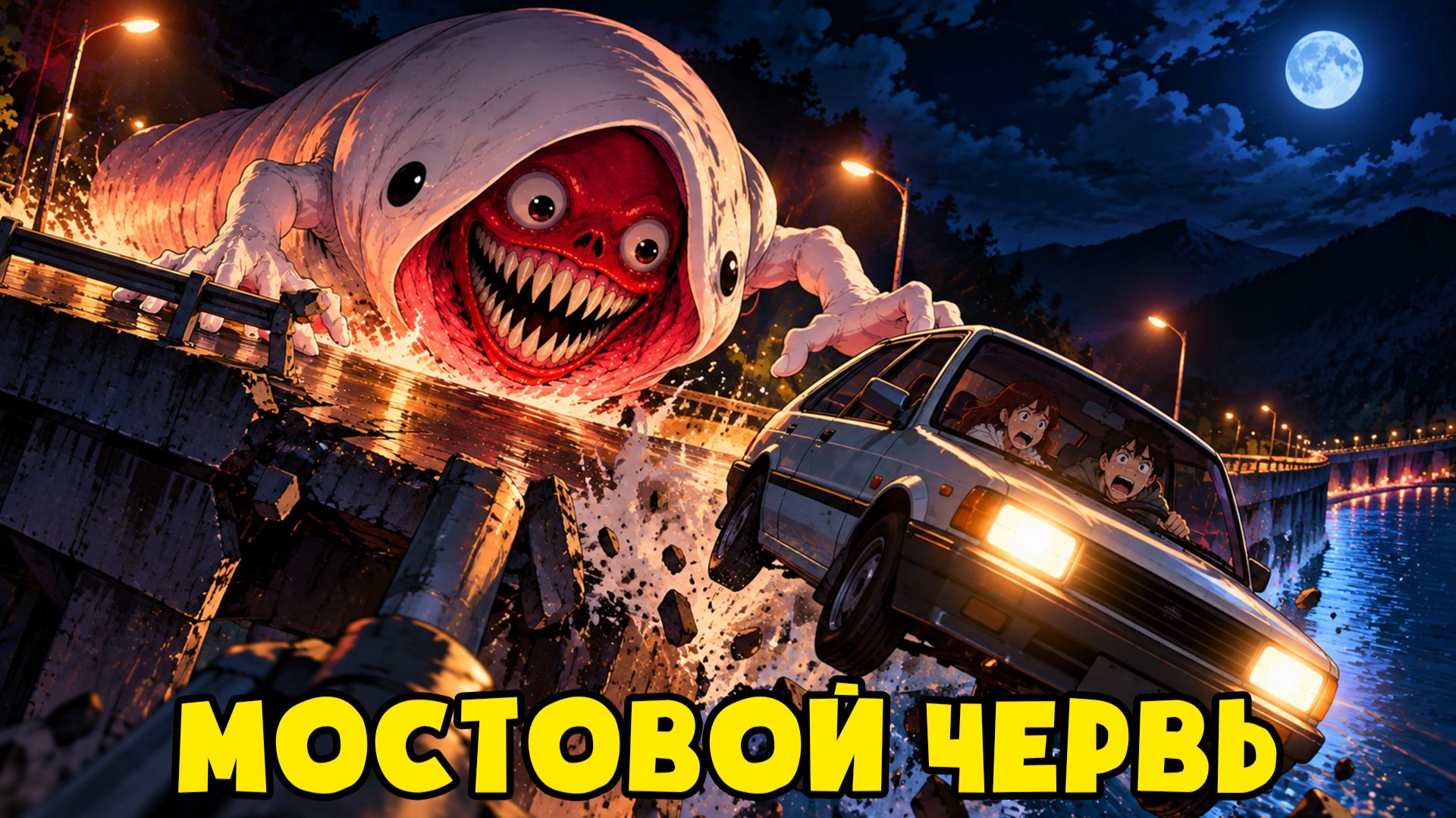 МОСТОВОЙ ЧЕРВЬ - Аниматор (ПЕСНЯ КЛИП | Bridge Worm | Голодный червь)