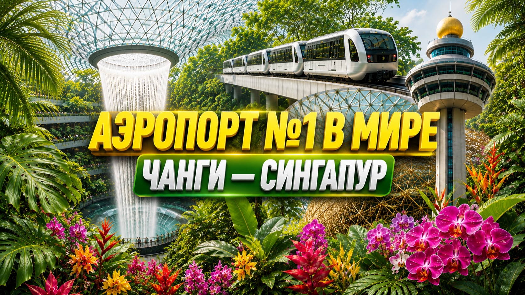 ЧАНГИ, СИНГАПУР! Аэропорт, из которого не хочется улетать!