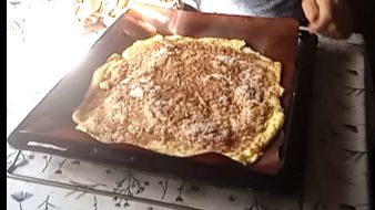 Заварная лепешка - вкусно, просто, быстро
