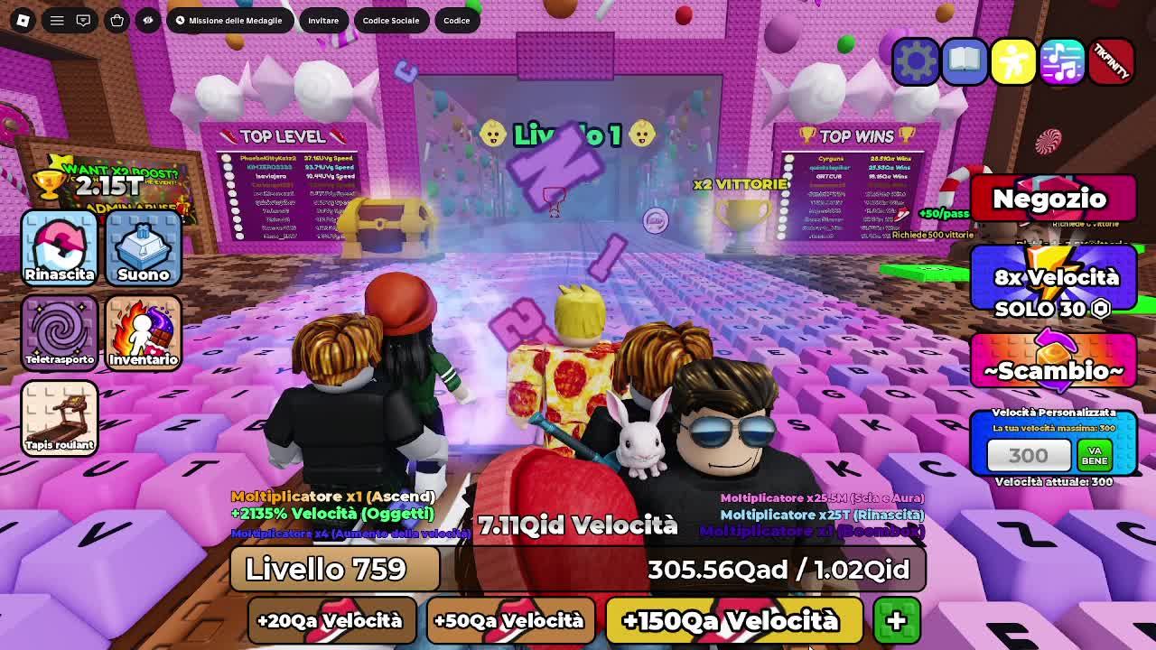 +1 Speed Kyboard Escape Stream