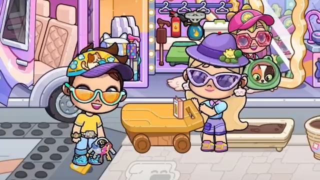24 ЧАСА В ДОМЕ НА КОЛЕСАХ 🚐 AVATAR WORLD ИСТОРИЯ 💕 РУТИНА СЕМЬИ 👨👩👧👦