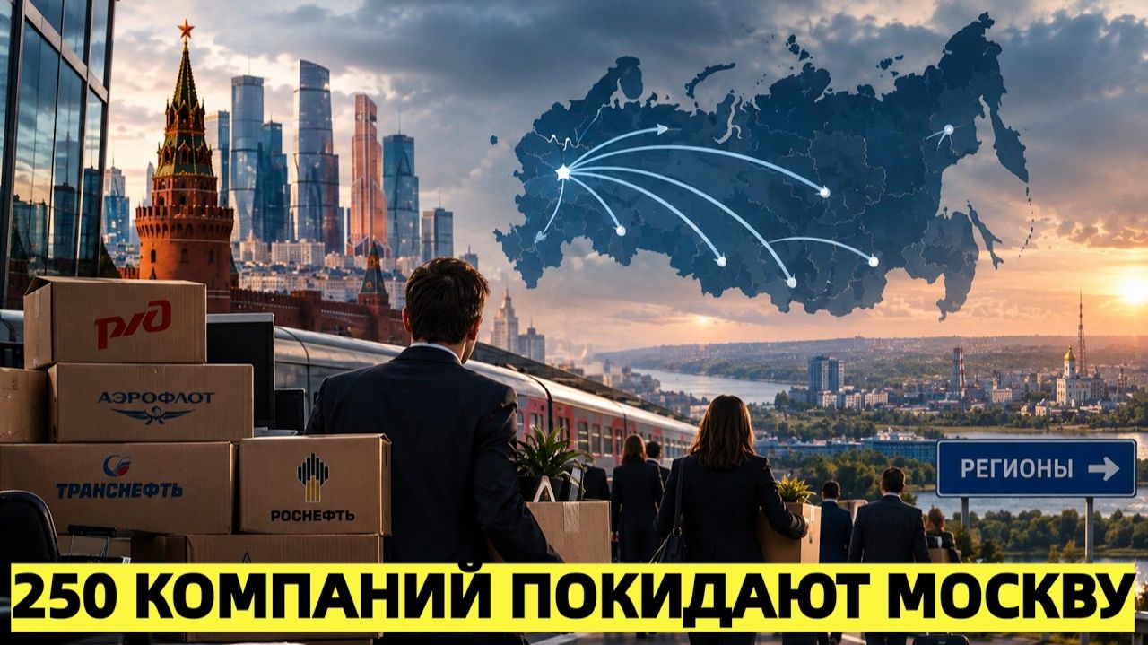 250 компаний покидают Москву — и это только начало