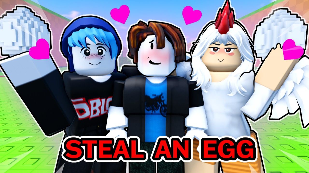 УКРАДИ ЯЙЦО, НО ТАМ ТОЛЬКО ДЕВОЧКИ - РОБЛОКС!!!