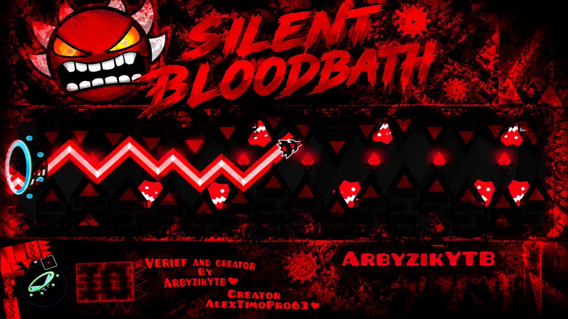 Silent Bloodbath ВЕРЕФИЦИРОВАН ПОЛНЫЙ ШОУКЕЙС УРОВНЯ (4K60FPS)|Arbyzik And AlexTimoPro63