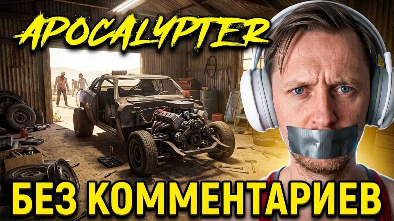 Apocalypter Геймплей Топ игры как Mad Max в духе My Summer Car с зомби
