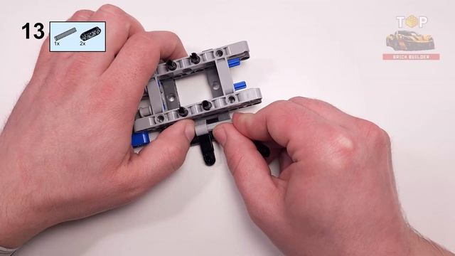 LEGO Technic Toyota Supra MK4 MOC (42210) [1129 деталей] Альтернативная сборка для Nissan Skyline GT
