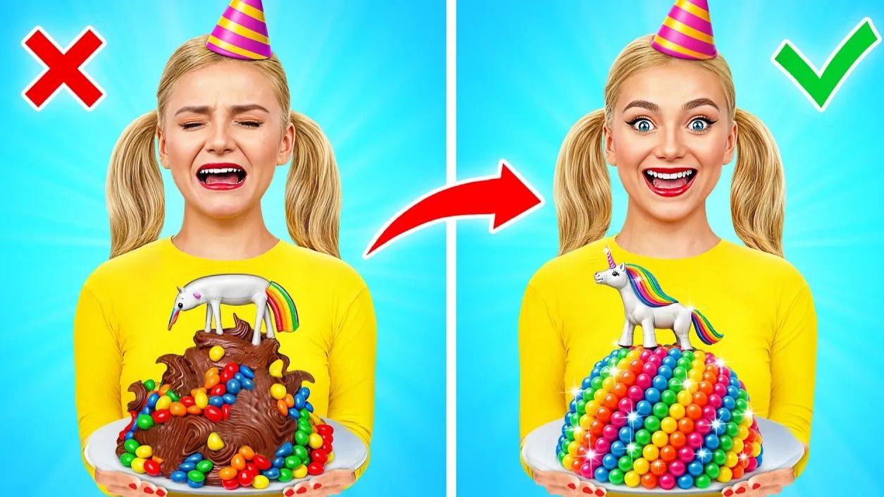 Торт на Экстренный Случай Челлендж от Multi DO Smile