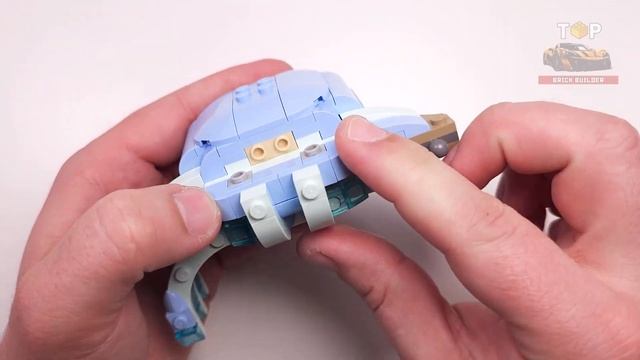 LEGO Краб (31385) из Creator 3in1 Морские животные: Красивые дельфины - альтернативные инструкции по