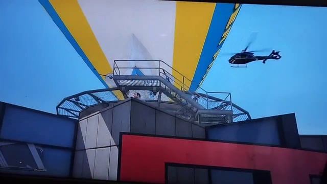 Забрался на вершину MAZE BANK в GTA 5