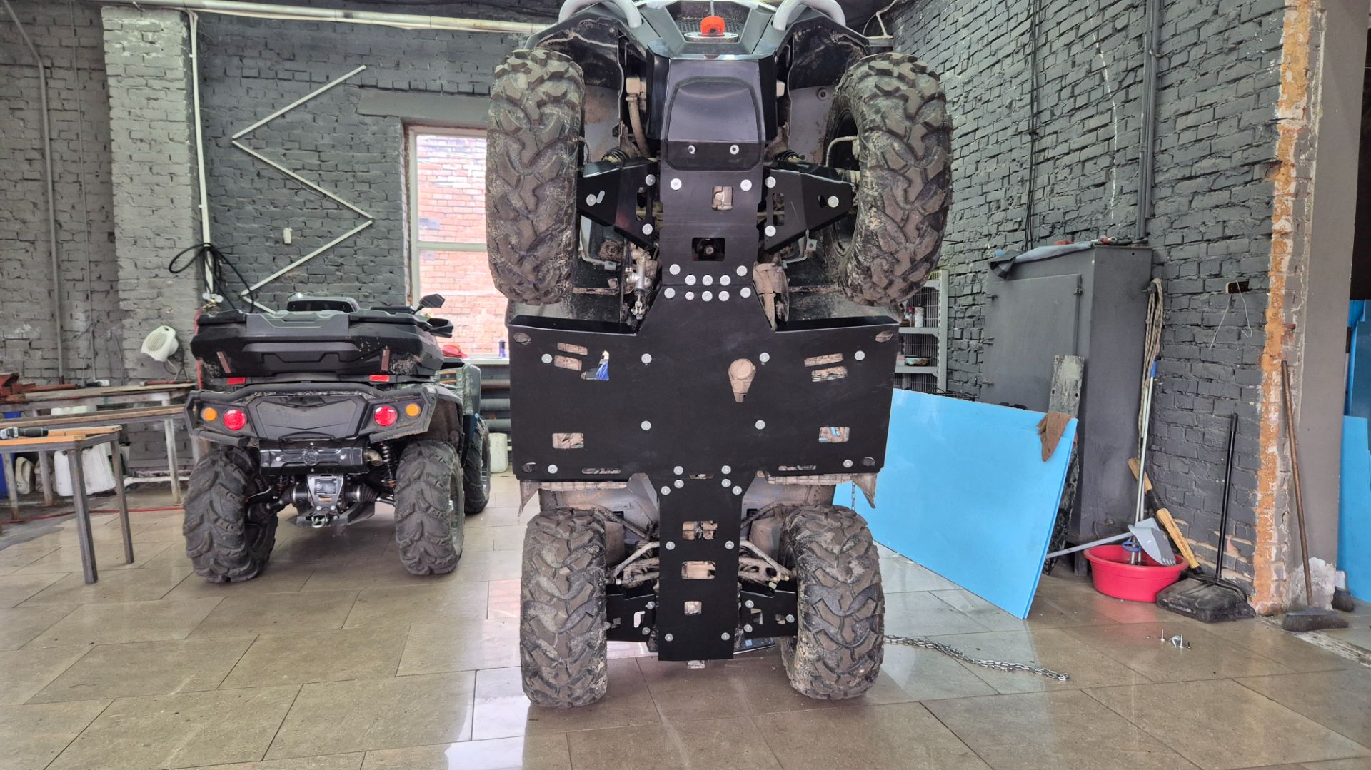 HISUN GUARDIAN 400/750 L (2026-) Инструкция по установке защиты Е.Е. на квадроцикл