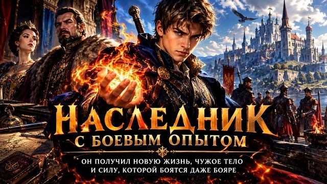 Аудиокнига полностью. Попаданцы. «Наследник с боевым опытом» Книга 1 из 8