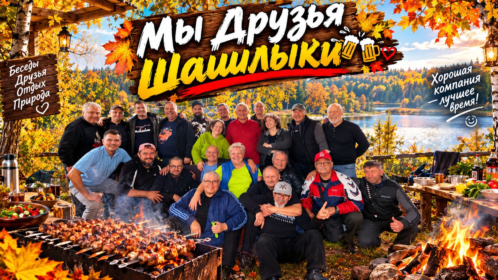 Мы Друзья Шашлыки 26.09.2026