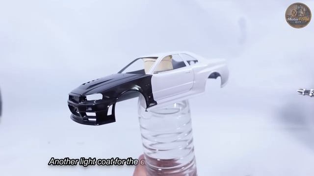 Nissan GT-R R34 Z Tune. 1-24. Tamiya