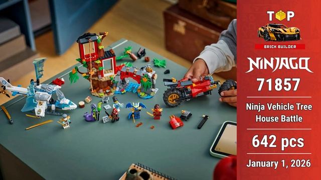 LEGO Ninjago 2026 январь и март - утечки, обзор и сравнение официальных наборов