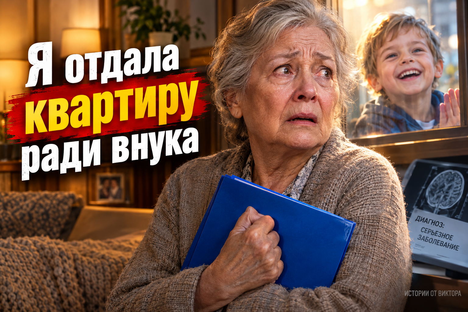 Синяя папка раскрыла страшную тайну семьи