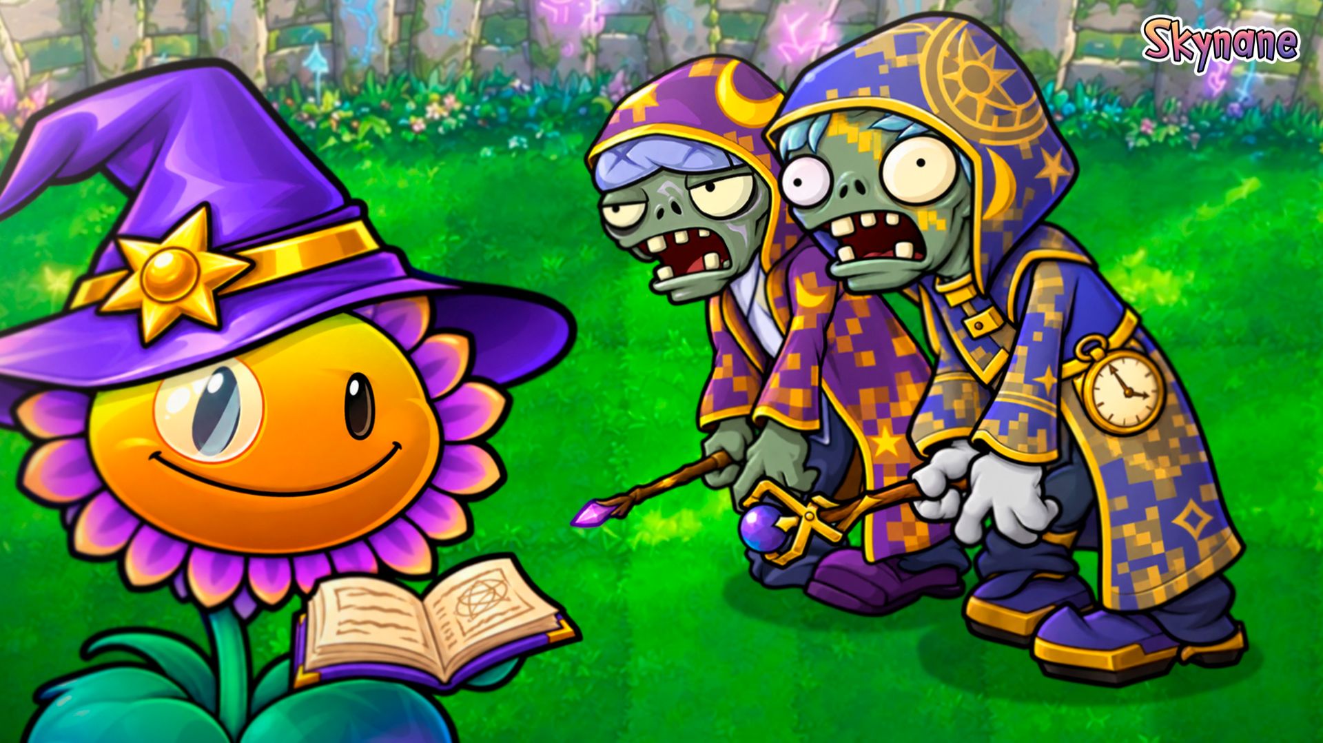 ШКОЛА МАГИИ И ВОЛШЕБСТВА | Plants Vs Zombies Hybrid Remake [72]