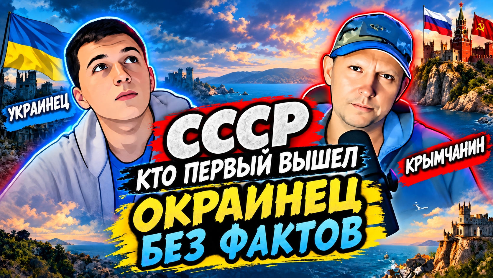 «СССР: КТО ПЕРВЫМ ВЫШЕЛ? Жёсткий спор в чат рулетке»