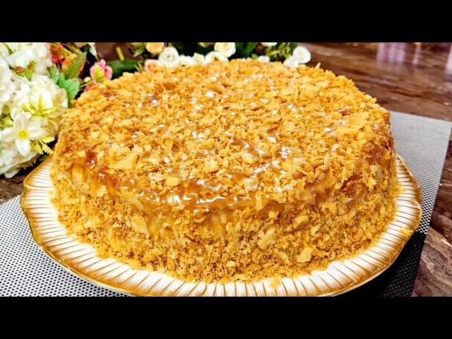 Такую вкуснятину готовлю через день! Улетает за секунды! Быстро, просто и легко! Торт НАПОЛЕОН!